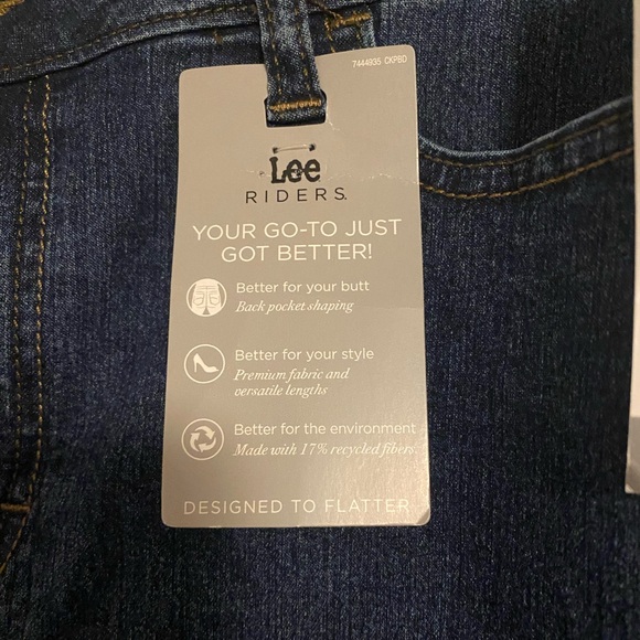 Lee Rider Vintage Denim Mini Skort. Size 12. NWT - Picture 3 of 7